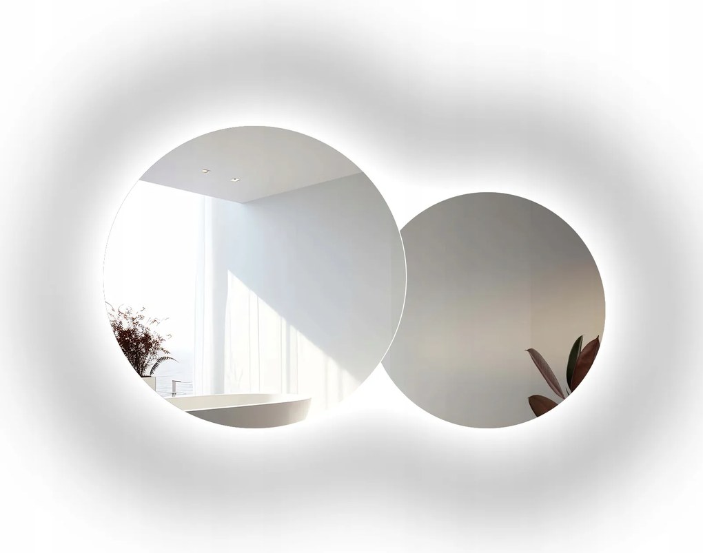 Universe Cut tükör szett Led háttérvilágítással I (2db) FI120 FI140