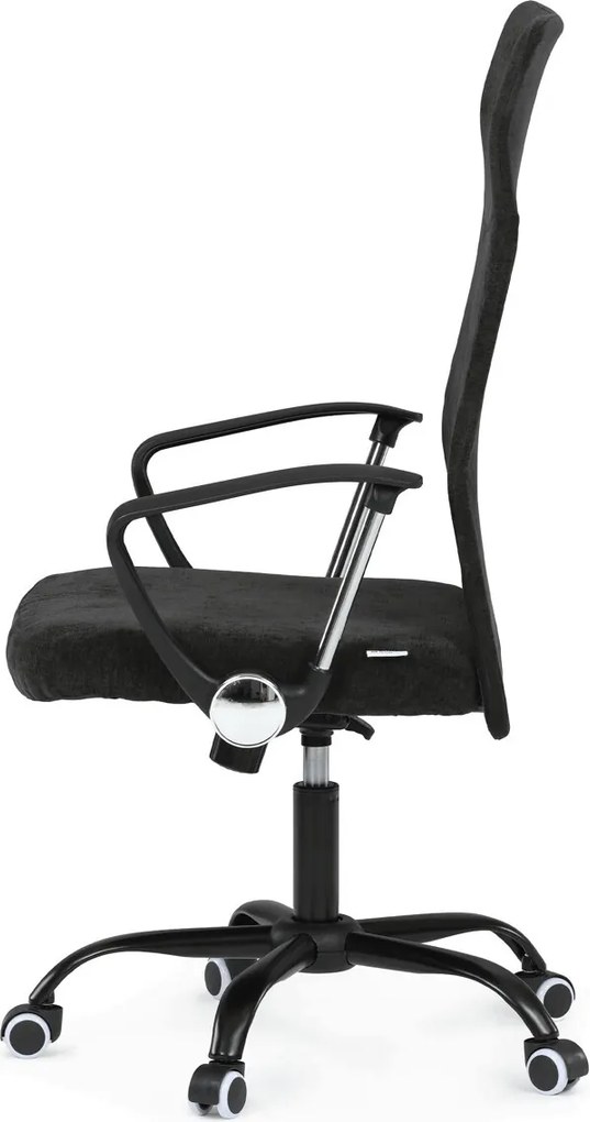 KA-W3109 fekete szövet irodai szék hinta mechanizmussal