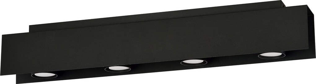 Emibig modern spot lámpa kenno fekete emi1141/4