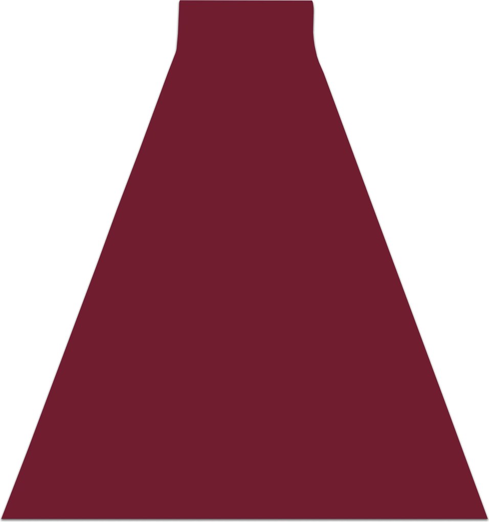 Csúszásgátló Futószőnyeg Rumba 200 cm cseresznye Sima Egyszínű ^*X856