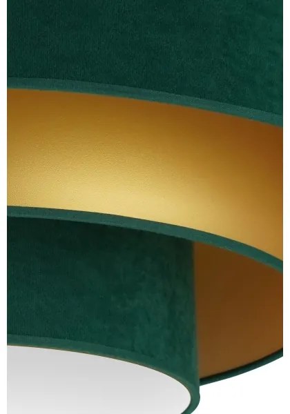 Duolla - LED Mennyezeti lámpa LUNETA LED/26W/230V átm. 60 cm 4000K zöld/arany