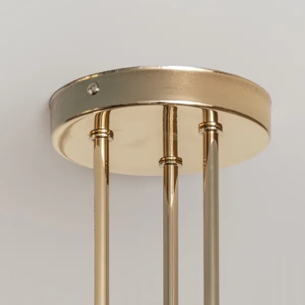 OXFORD felületre szerelt mennyezeti csillár 3xE27/15W/230V arany