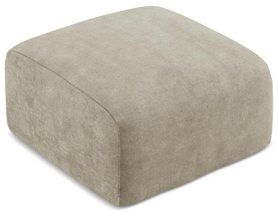 Bézs zsenília lábtartó Leila – Makamii