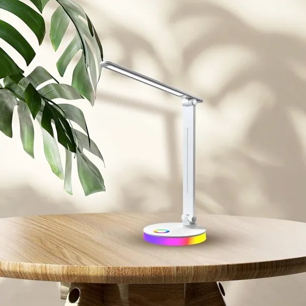 LED RGBW Asztali lámpa BRUNO LED/5W/5V 3000/4500/6000K fehér