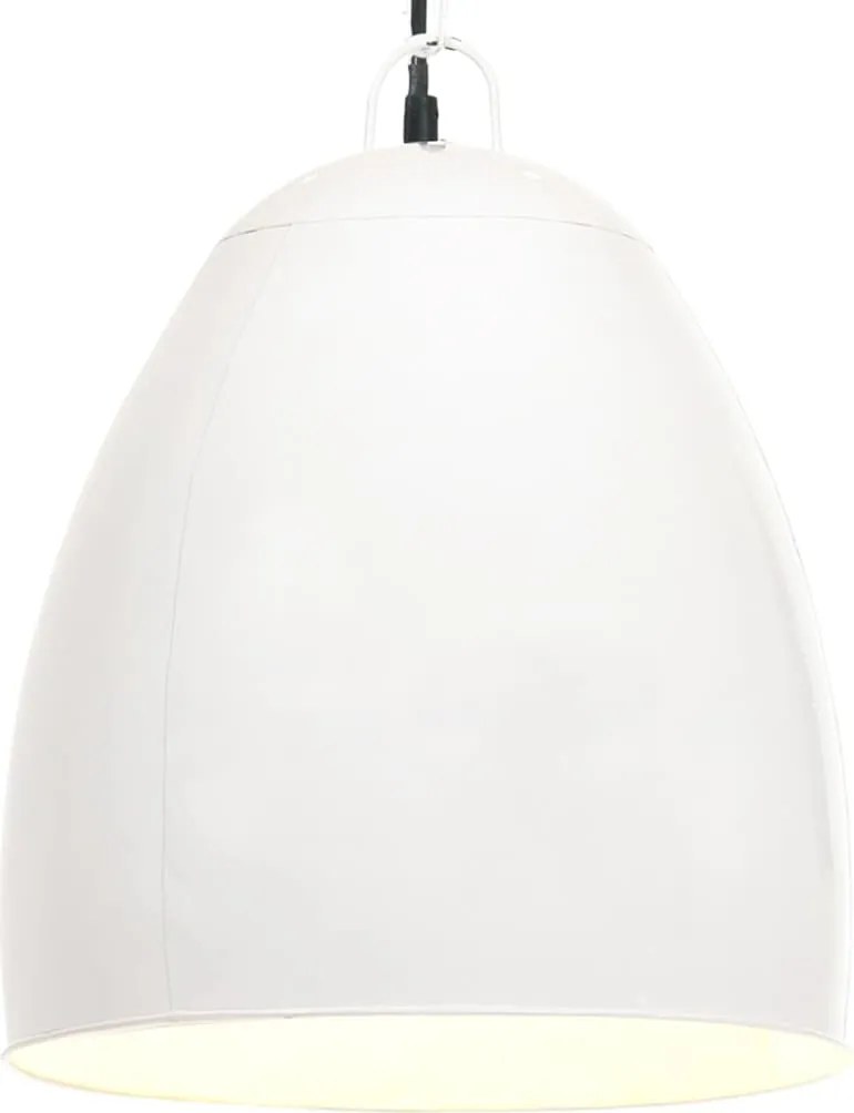 vidaXL kerek fehér ipari függőlámpa 25 W 42 cm E27