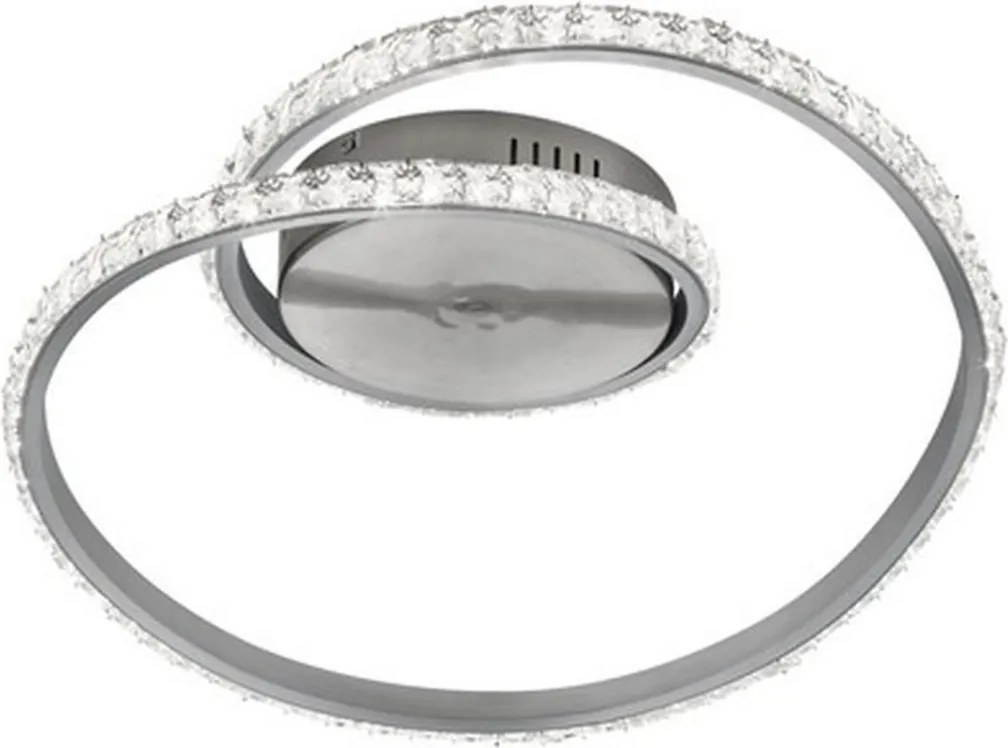 TRIO R62021105 RUBIN Modern LED Mennyezeti Lámpa Ezüst LED IP20