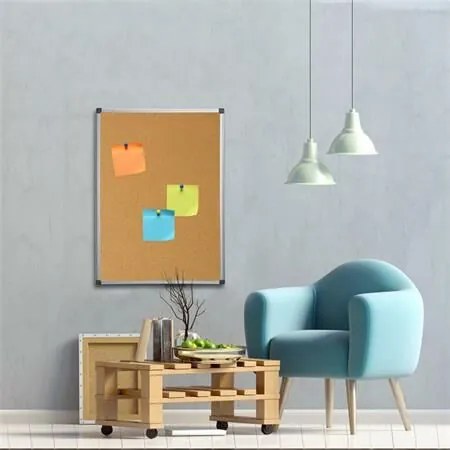 Parafatábla, 120x90 cm, alumínium keret, VICTORIA VISUAL (VVI22)