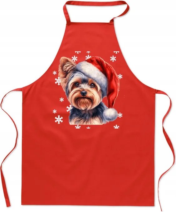 Konyhai kötény Karácsonyi York Divatos nyomtatás Karácsonyi ajándék