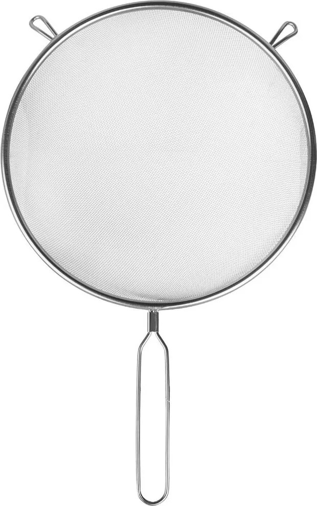 Konyhai szűrő Acél Cédrus szita lecsepegtető fogantyúval 25 cm