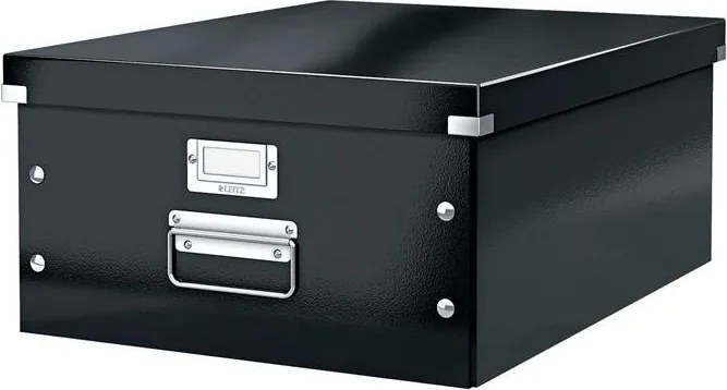 Doboz, A3 méret, LEITZ Click&Store, fekete (E60450095)