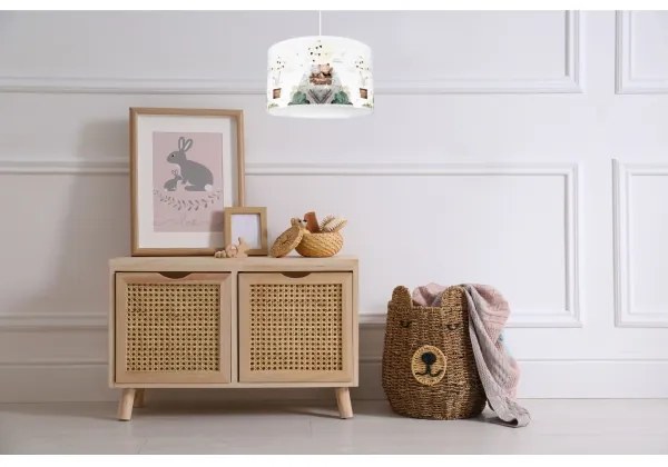 Gyerek csillár BEARS 1xE27/60W/230V