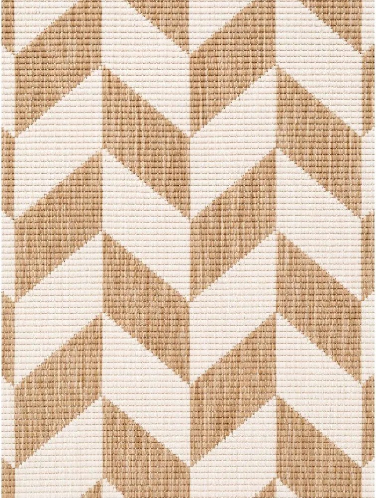 Krémszínű-natúr színű kültéri-beltéri futószőnyeg 80x200 cm Haringey Terrick – Ted Baker