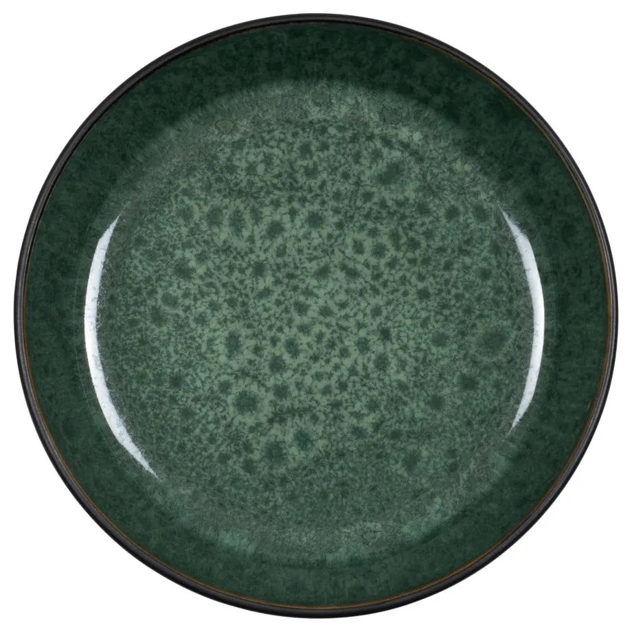 Zöld-fekete kőedény tálka Gastro Green/Black – Bitz