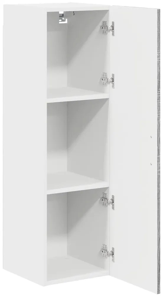 Fali konyhaszekrény Szürke Sonoma 30 x 31 x 100 cm Faanyag