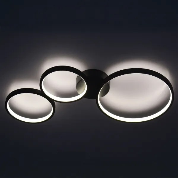 LED Mennyezeti lámpa FLAMENCO LED/33W/230V 4000K fekete