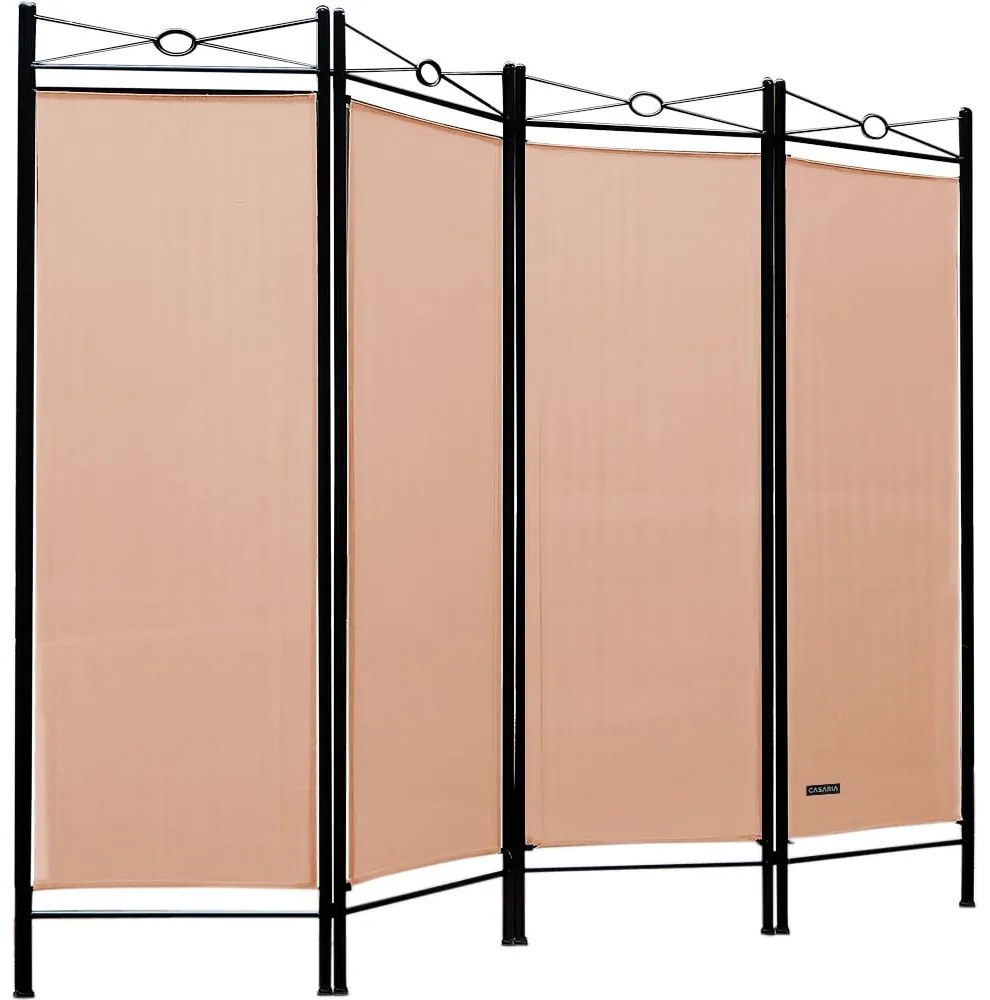 Lucca púder rózsaszín paraván 180x163 cm, 2 db