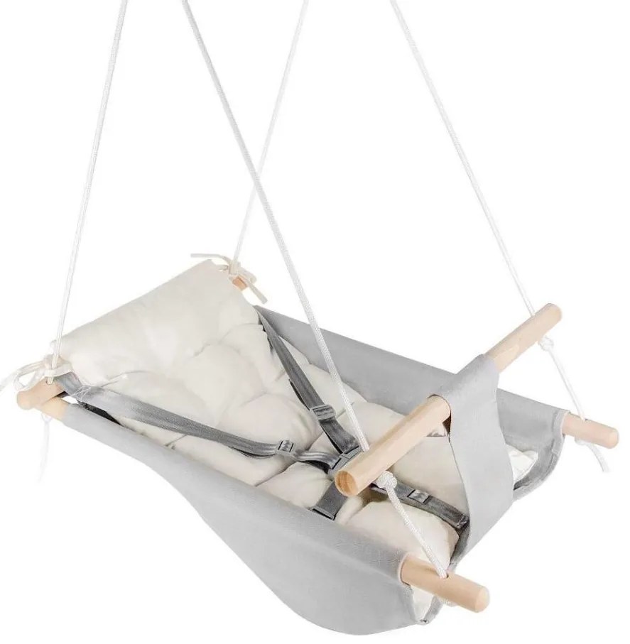 2Kids Toys - Gyermek textilhinta a legkisebbeknek szürke