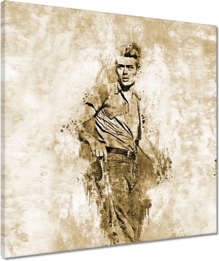 Vászonkép 50x50 James Dean Színész Mozi