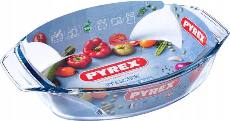 Hőálló lasagne sütőedény Pyrex 39 x 27 cm 4 L