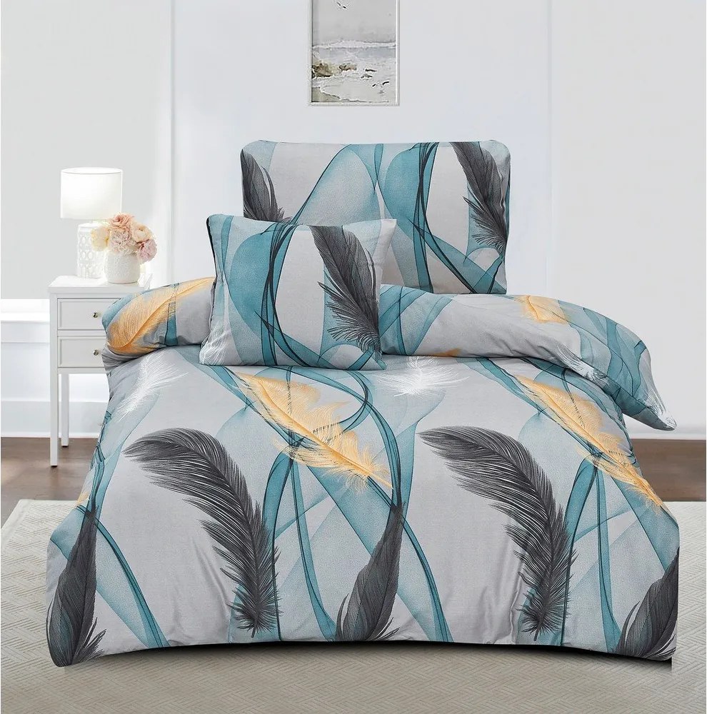 Egyszemélyes háromrészes mikroszatén ágyneműhuzat 140x200 cm Melissa – My House