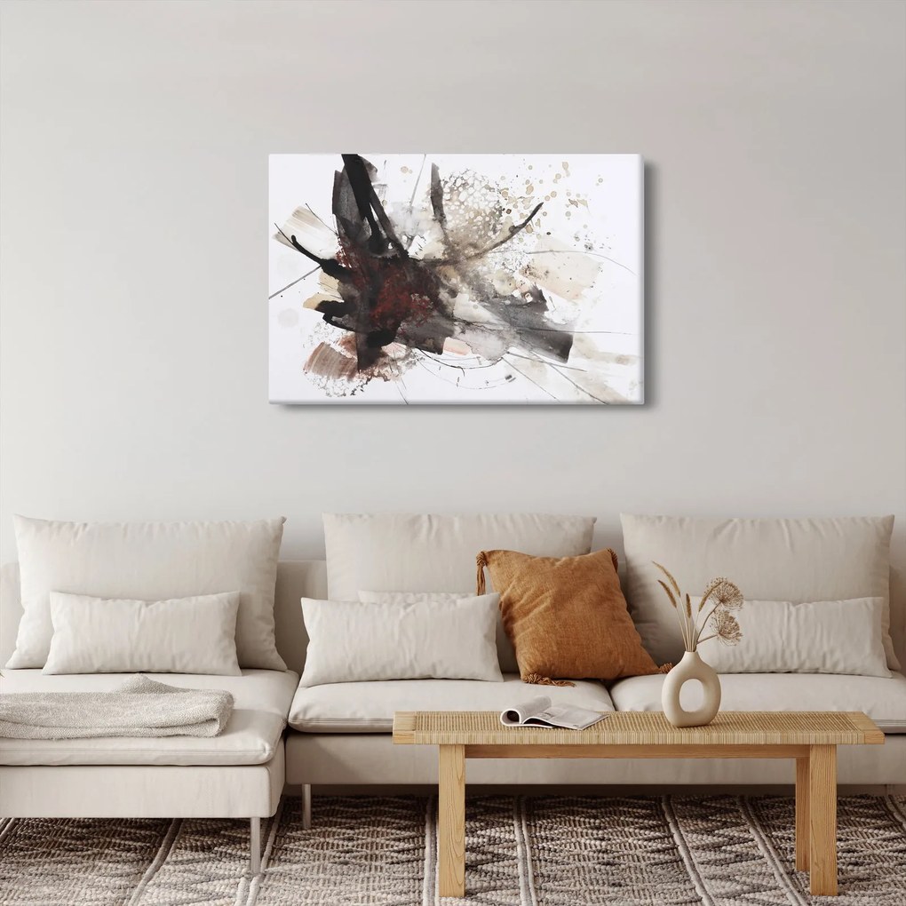 Egy absztrakt festmény képe (90x60 cm)