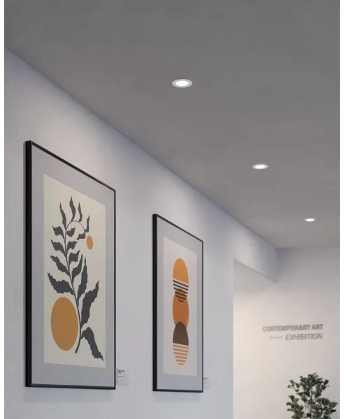 Eglo 99135 - SZETT 3x LED beépíthető lámpatest FUEVA 5 1xLED/2,7W/230V