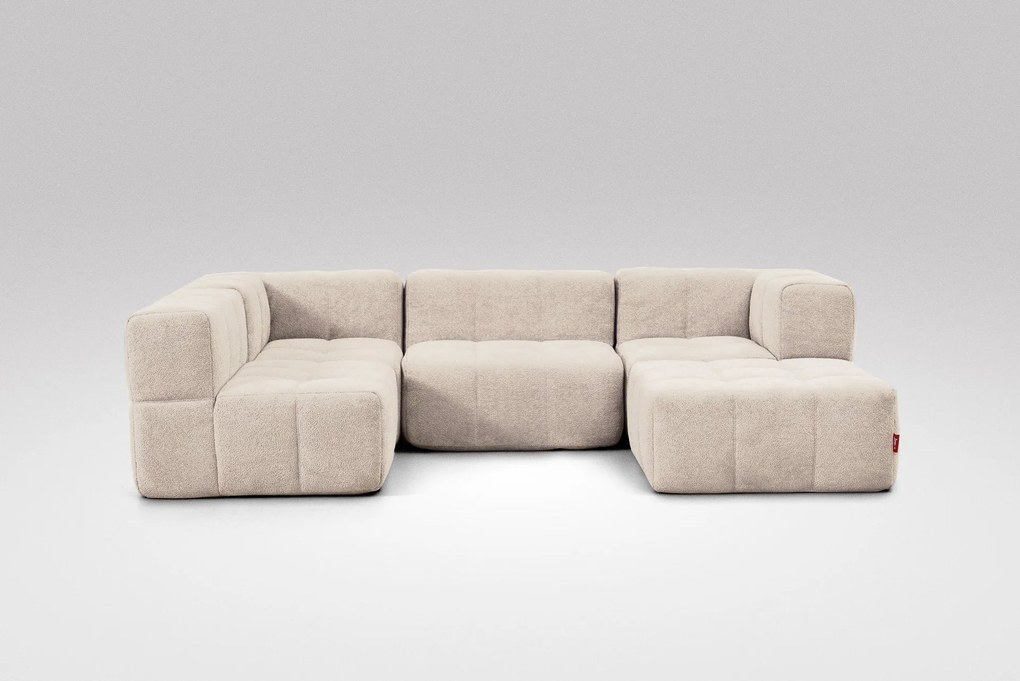 5 Teiliges Modulares Sofa – Beige