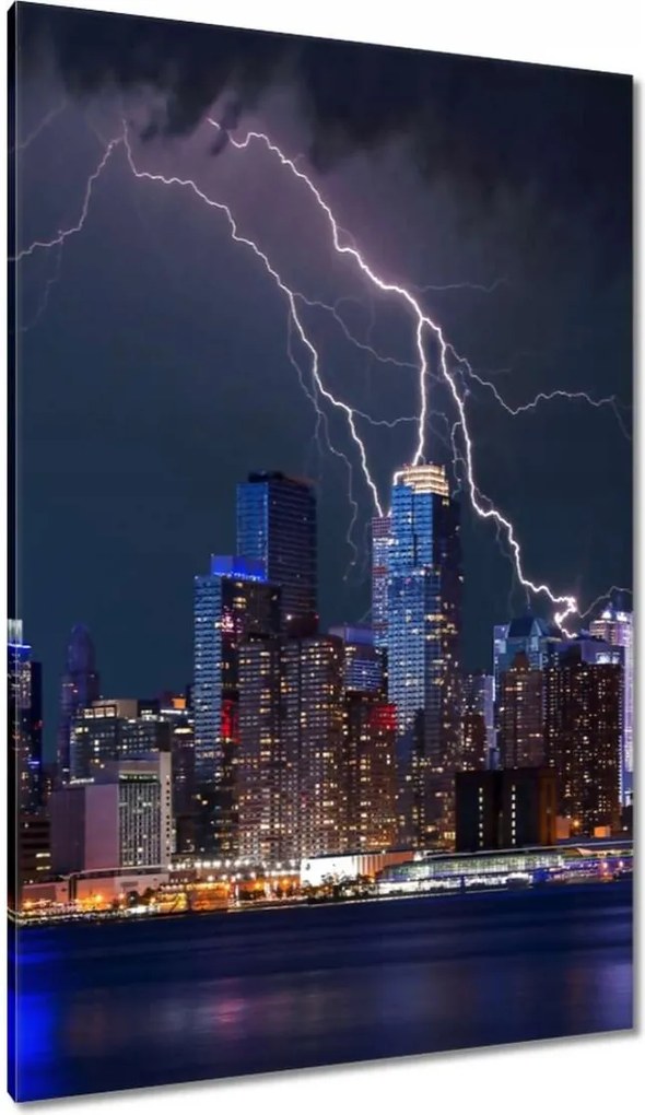 Vászonkép 80x120 New York éjszaka