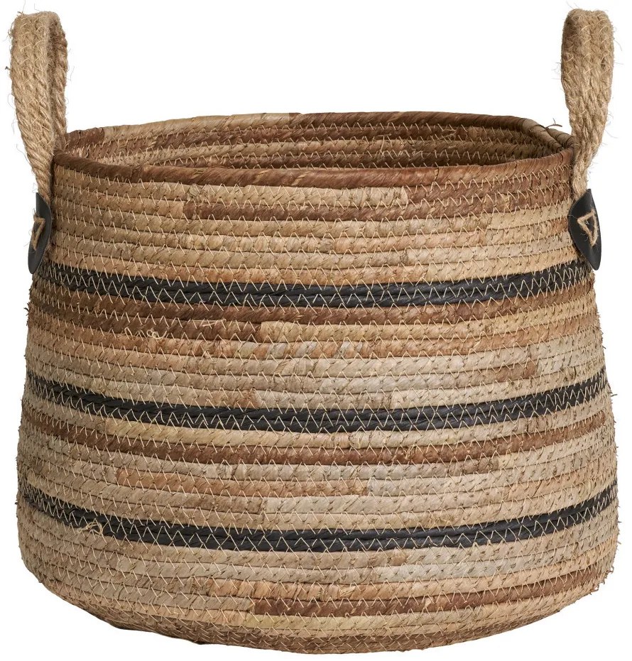 Erba kosarak, banánlevél, natúr, 2db