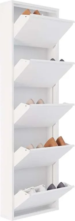 5 Piece Metal - White