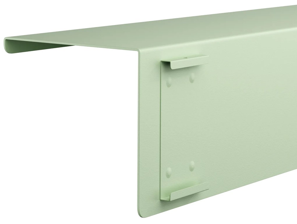 Fali polc JOANNE 700 mm, Fresh Style: pasztellzöld