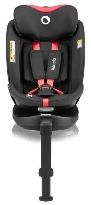 Lionelo - i-Size autósülés 40-150 cm, forgatható alap, fekete/piros