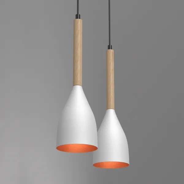 Csillár zsinóron MUZA 2xE27/60W/230V