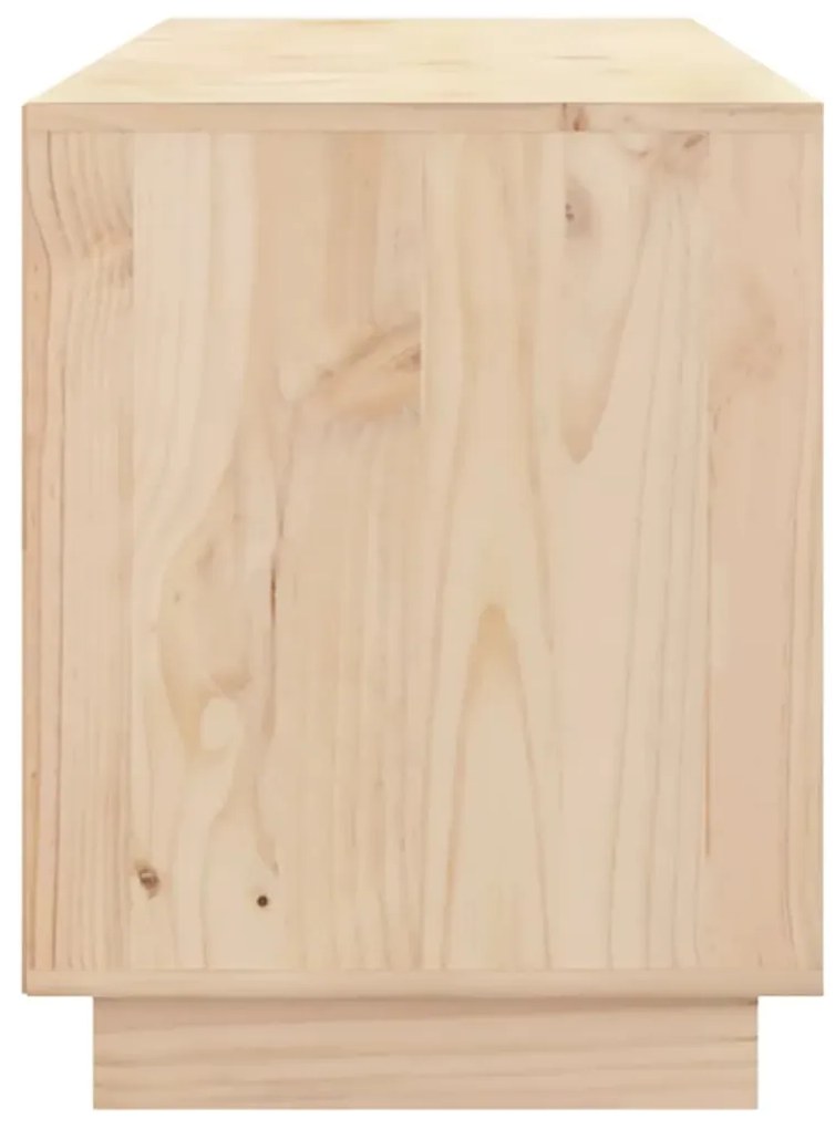 tömör fenyőfa TV-szekrény 176x37x47,5 cm