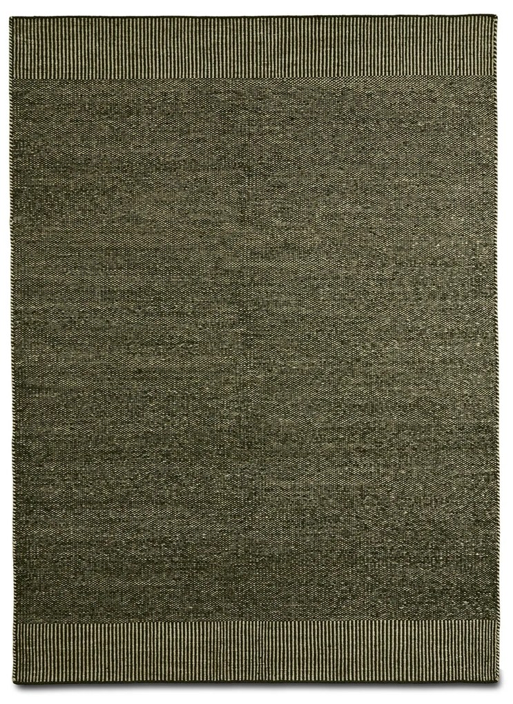 Rombo szőnyeg, fehér/mohazöld, több méretben - Woud méretek: 140 x 90 cm