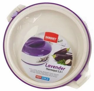 Banquet Culinaria LAVENDER thermo edény 2,5 l, 2,5 l