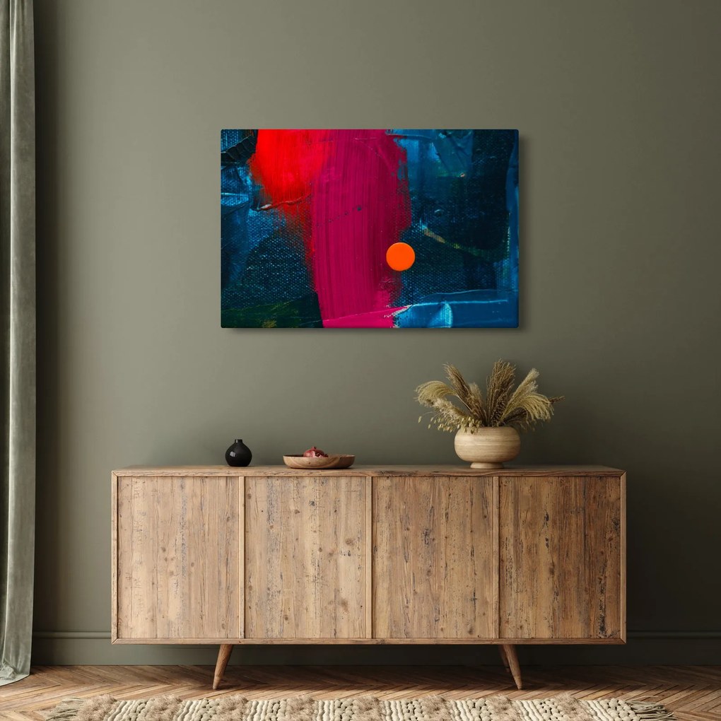 Színek képe (90x60 cm)