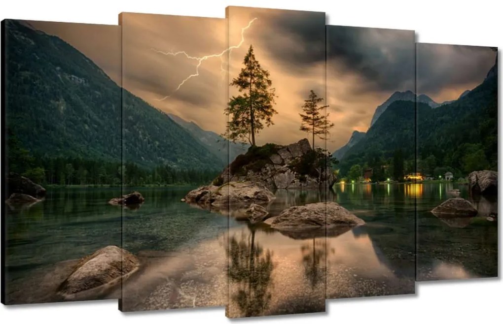 Festmények 100x60 Hegyi szépség Tájkép