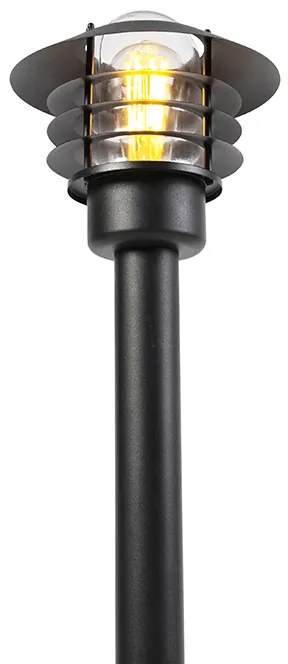 Modern kültéri lámpa fekete 100 cm IP44 - Prato