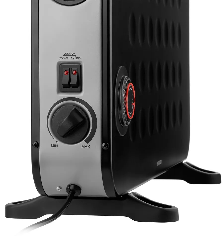 Sencor SCF 2101BK elektromos konvektor
