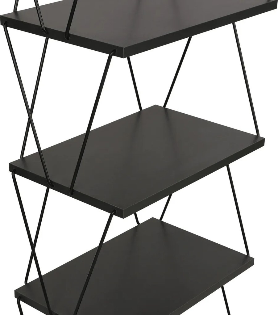Balaban könyvespolc, antracit, 46 cm