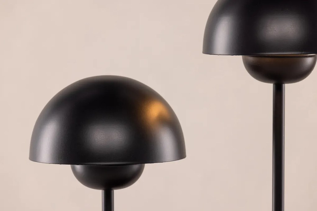 Fekete design asztali lámpa LYCKORNA