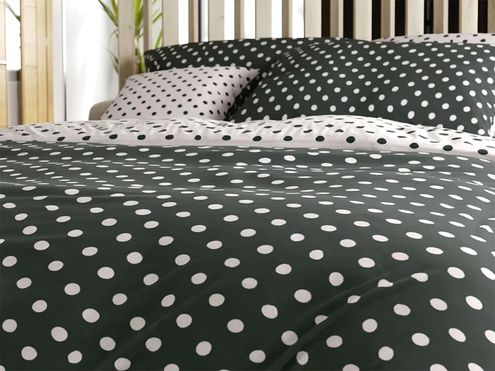 Pamut ágynemű COLAM GREY szürke hotelzsebbel Ágyneműhuzat mérete: 70 x 90 cm | 140 x 200 cm