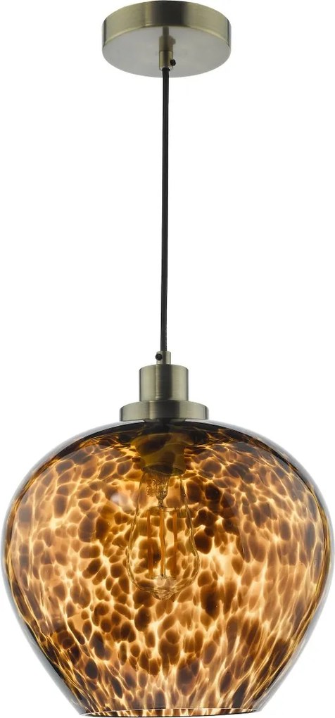 Dar Lighting modern függeszték leandra borostyán darlea0106