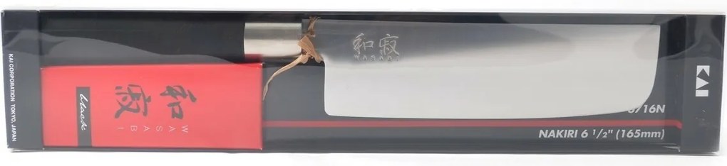Kai Nakiri zöldségkés Wasabi Black, 16,5 cm