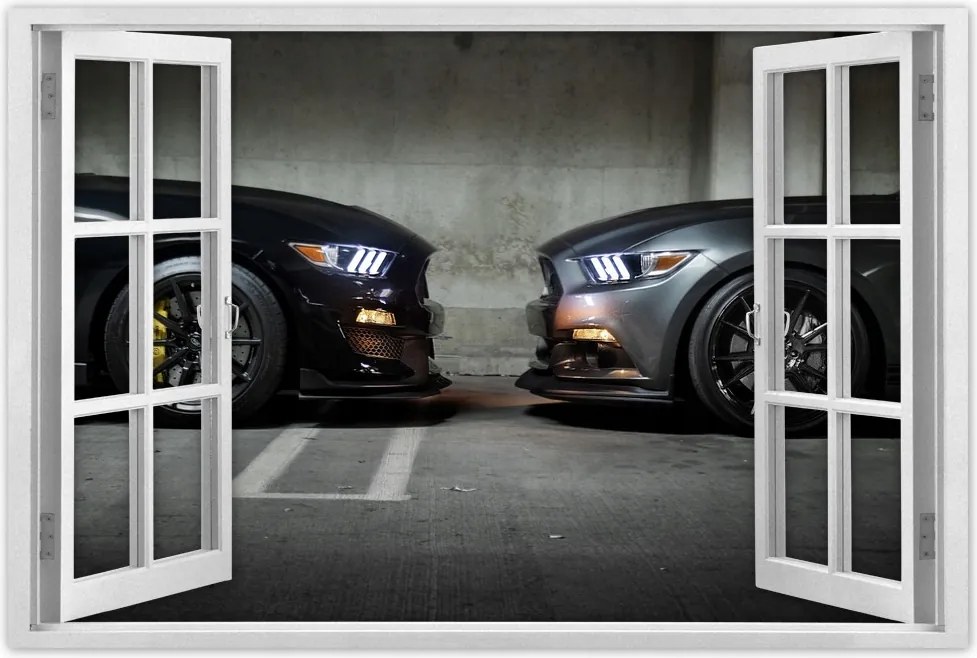 Poszterek 60x40 Face to face Mustang