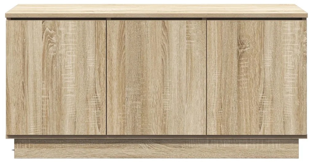 TV szekrény Sonoma tölgy 100x38x49 cm Mérnöki fa