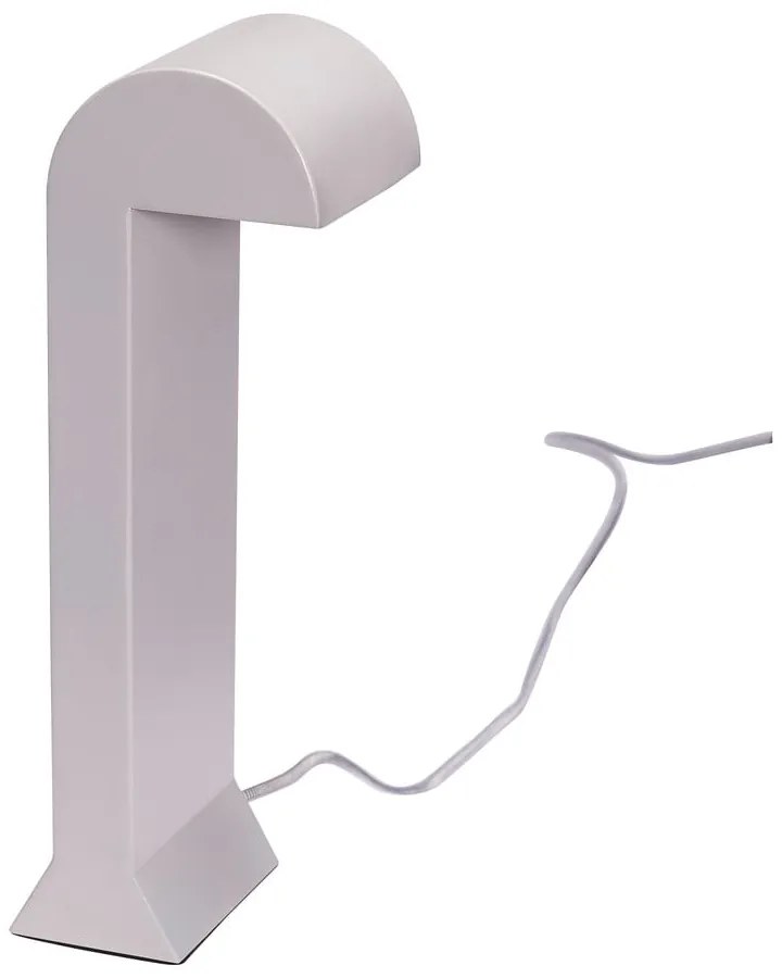 Világosszürke LED dimmelhető asztali lámpa (magasság 34 cm) Soothe – Hübsch