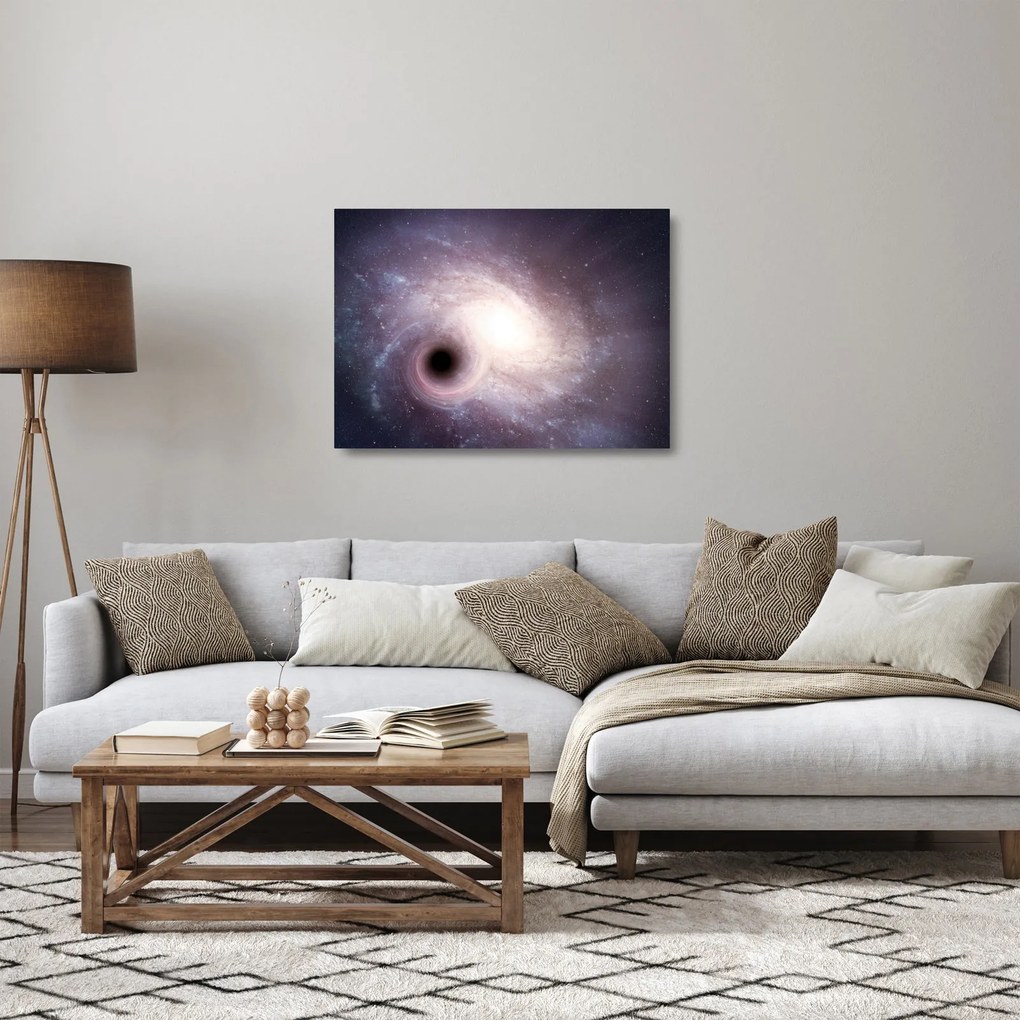 Üveg kép - Spirálgalaxisok (70x50 cm)