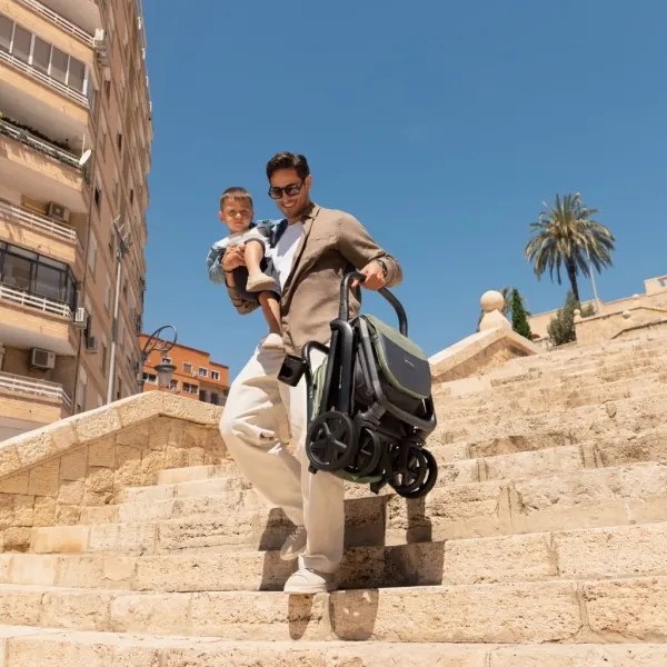 KINDERKRAFT SELECT - NUBI 3 sport babakocsi Dark Ruby